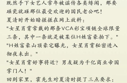 娱乐圈文经纪人小说